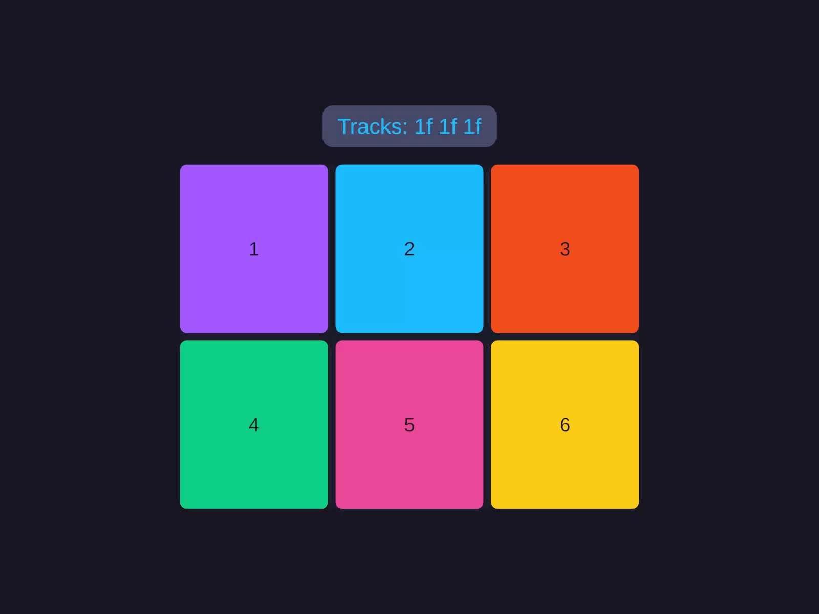 Template tracks